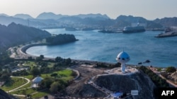 სანაპირო ომანის დედაქალაქ მასკატში, სადაც 6 თებერვალს დაგეგმილია აშშ-ირანის მოლაპარაკება