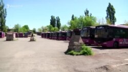 Առավոտյան երթուղի դուրս չէր եկել Երևանին սպասարկող ամենախոշոր ընկերություններից՝ «Երևանի ավտոբուս»-ի ավտոպարկի շուրջ 65 տոկոսը