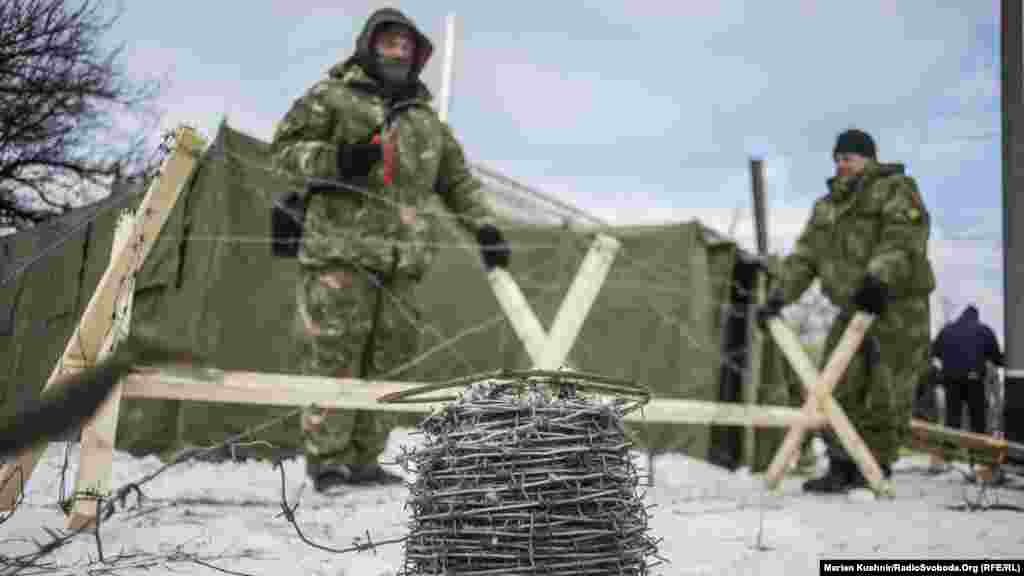 Новий пункт перекриття поблизу Торецька. Село Щербинівка, станція Кривий Торець