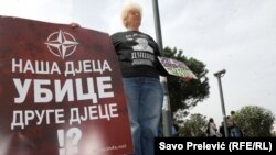 Protest protiv NATO u Podgorici