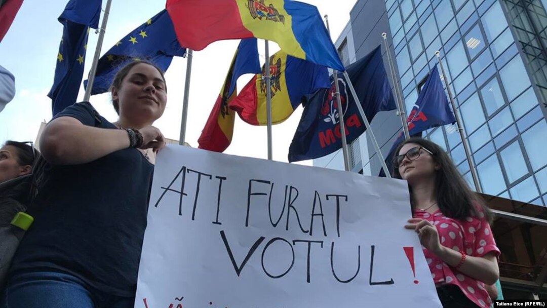 Prosvjedi, Moldavija