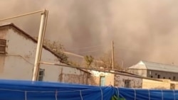 Diňle: Lebapda we Maryda tozanly ýel tok, suw we gaz üpjünçiligine zeper ýetirdi