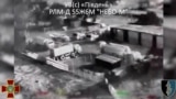 Поражение радиолокационного комплекса «Небо-М» на мысе Тарханкут в аннексированном Крыму. Скриншот видео ГУР МОУ
