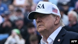 Președintele SUA, Donald Trump, în timpul unei vizite în Irlanda, 13 septembrie 2026.