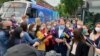Primarul general al Chișinăului, Ion Ceban la deschiderea primelor două centre mobile de vaccinar