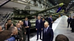 Путин на "Уралвагонзаводе" в 2024 году