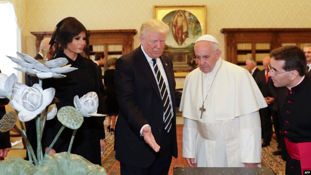 Дональд Трамп и Франциск