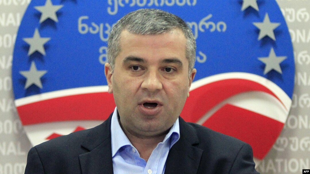 A motion to elect Davit Bakradze the party's new chairman has failed.