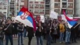 Kosovar Serbs Protest War Crimes Conviction