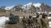 Pakistani Army soldiers patrol in the remote area of Ditta Kheil in North Waziristan (file photo).