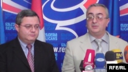 დავით უსუფაშვილი (მარცხნივ) და გელა კვაჭანტირაძე