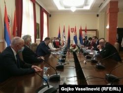 Sjednica Vijeća za saradnju Republike Srpske i Srbije u Banjaluci, 22. april, 2021.