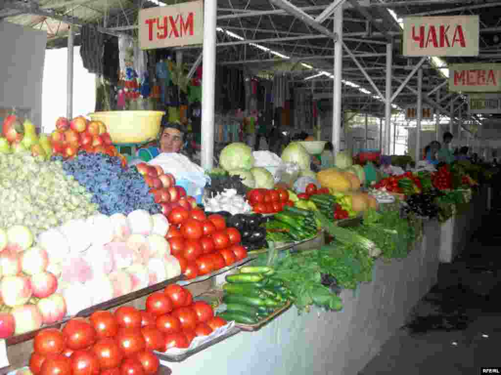 Нархи меваву сабзавот ва соири маҳсулоти ғизоӣ баланд шуд.