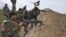 Afghan authorities said 15 troops were wounded in the fighting in the province bordering Turkmenistan. (file photo)