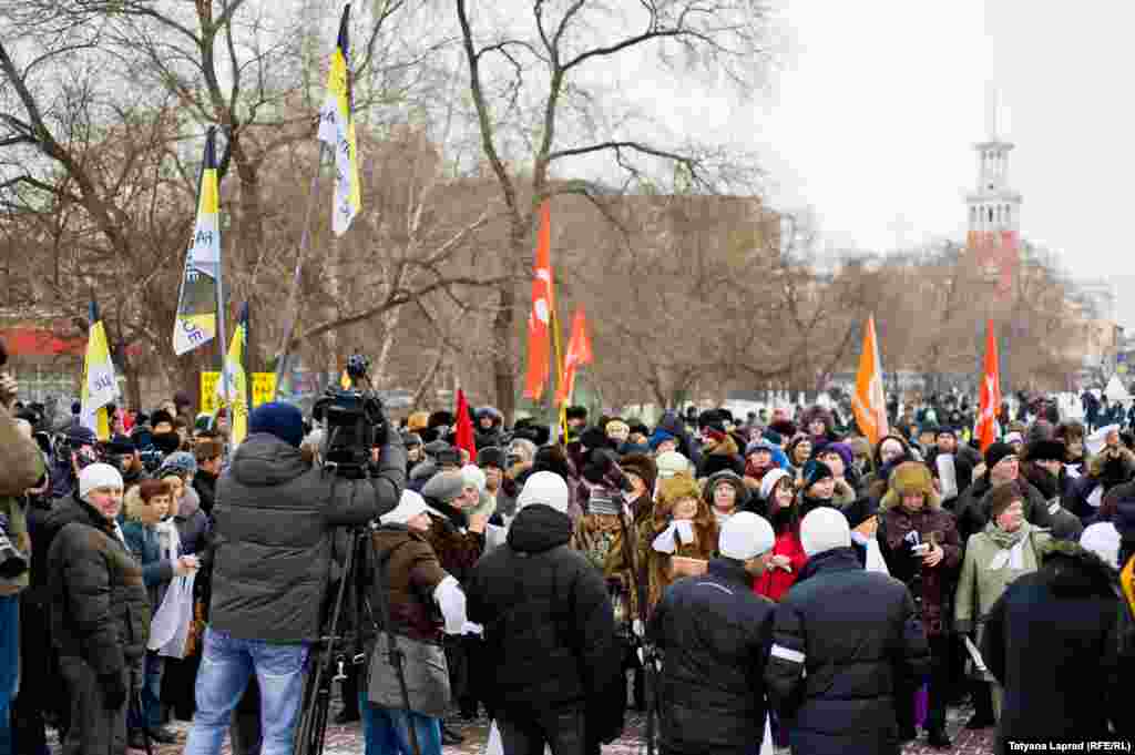 Russia -- Krasnoyarsk, miting 24.12.11