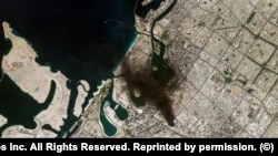 У Дубаї пожежа після іранського удару, 1 березня 2026 року 