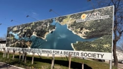 Sedište rudarsko kompleksa u vlasništuv kineske kompanije Ziđin, Bor, Srbija, 6. april 2026.