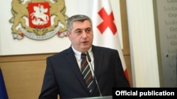 Georgia -- Minister of corrections of Georgia Kakha Kakhishvili. Tbilisi, 1Aug2015