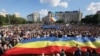  „România în lumină” mitingul inițiat de candidatul independent la președinția României, Nicușor Dan