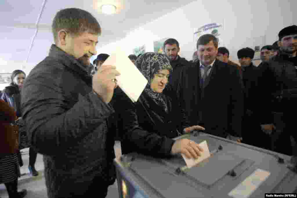 Кадыров Рамзан а, цуьнан нана Аймани а