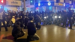 عکسی که با توضیح «مشهد، ۱۲ دی‌ماه» در شبکه‌های اجتماعی منتشر شده است