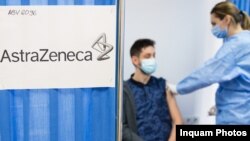  Romania - vaccinare cu Astra Zeneca, 21 martie 2021.