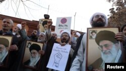 تجمع اعتراضی علیه شارلی ابدو در تهران