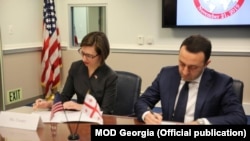 Лора Купер и Ираклий Гарибашвили