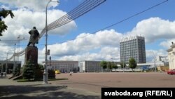 Плошча Леніна ў Гомлі