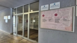 The address in Banja Luka where Zhongbo Group is registered mostly houses law firms -- with no Chinese business activities visible.