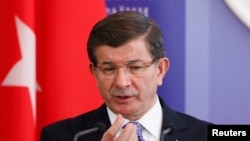 Turkish Prime Minister Ahmet Davutoglu