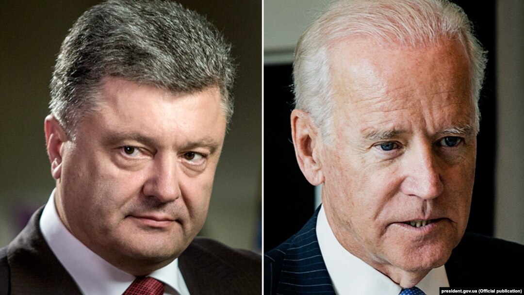 Petro Porošenko i Džozef Bajden