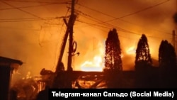 Xorlı kəndində "Ukrayna Evi" restoranı və "Leo" oteli hədəfə alınıb.