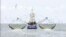A special fishing trawler with capability to clean out whole fish schools. FILE PHOTO