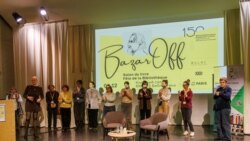 На ярмарке BazarOff. Париж, декабрь 2025. Фото: Никита Муравьев.