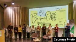 На ярмарке BazarOff. Париж, декабрь 2025. Фото: Никита Муравьев.