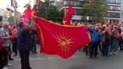 Maqedonasit protestuan para zyrës së BE-së