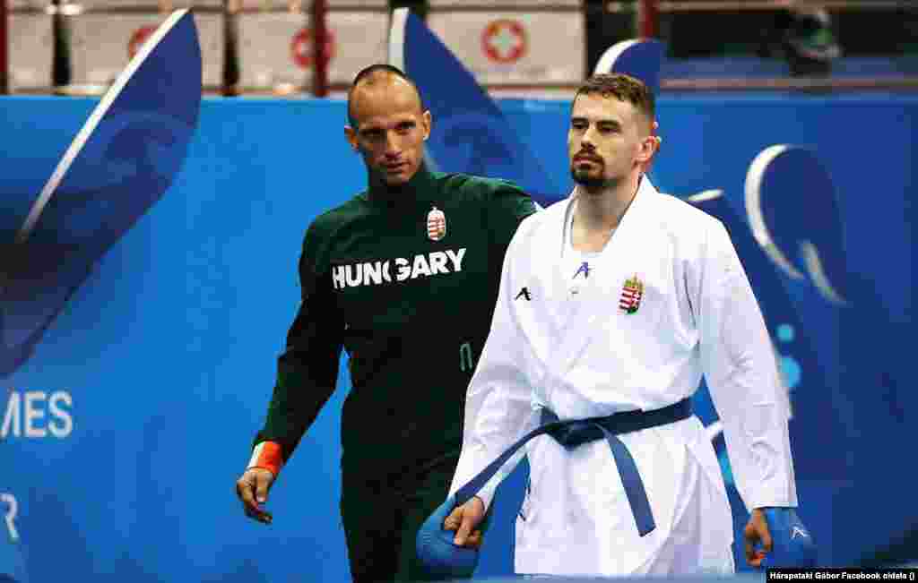 Az új versenyszámok közül egyedül karatéban indul magyar versenyző. Hárspataki Gábor a 2019-es minszki Európa-játékokon&nbsp;75 kilogrammban bronzérmet szerzett. Tokióban augusztus 6-tól kezdődnek a karateversenyszámok