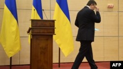 В.Янукович бийликтен кулатылгандан кийин Ростов-на-Дону шаарында өткөргөн маалымат жыйынынан кийин, 11-март, 2014