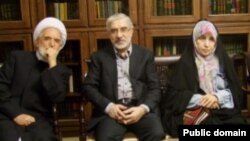 Iran-- Iranian opposition leaders Mirhossein Mousavi and Mehdi Karroubi were placed under house arrest along with Zahra Rahnavard, undated