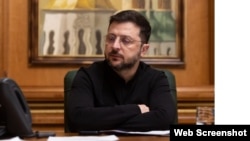 Володимир Зеленски, претседател на Украина.