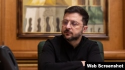 უკრაინის პრეზიდენტი ვოლოდიმირ ზელენსკი