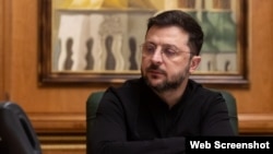 Presidenti ukrainas, Volodymyr Zelensky. Fotografi nga arkivi. 