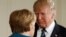 Канцлер Німеччини Анґела Меркель (л) і президент США Дональд Трамп