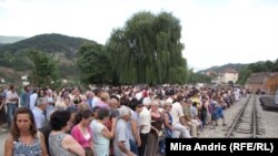 Dolazak "Ćire" u Višegrad, 28. avgust 2010.