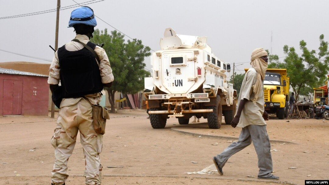 Mirovne snage UN-a, MUNISMA, patroliraju gradom Gao, Mali, avgust 2018.