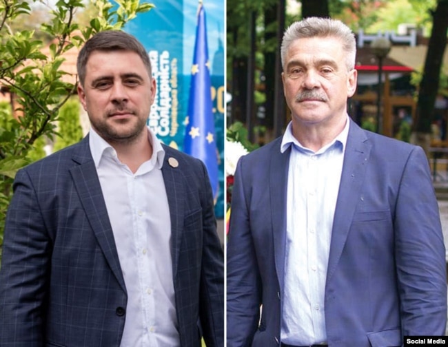 Ромео Скрипа (ліворуч) та Тітус Скрипа