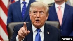 Президент США також заявив, що прагне припинити війну Росії проти України, але вкотре зазначив, що між президентами України і РФ існує «величезна ворожнеча»