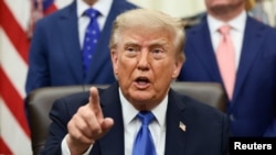 Доналд Трамп, раисҷумҳури Амрико.