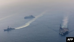 Američki vojni brodovi u Arapskom moru, 6. februara 2026.